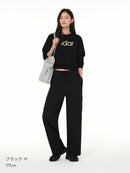 Airy Fit 裏起毛 セミワイド カーゴパンツ - andar JAPAN