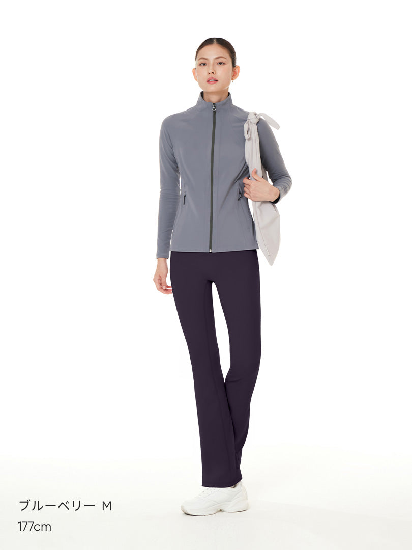 [SET] シーンレスセットアップ  (Airywin 裏起毛シャロンフレアレギンス+NEW Airy Fit スタンダードフィット Tシャツ (長袖))