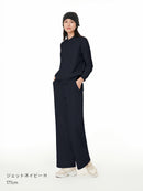 Airy Fit 裏起毛 ワイドパンツ - andar JAPAN