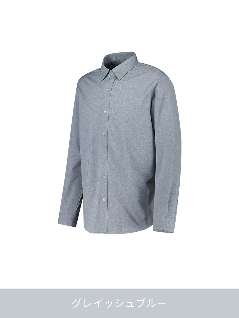 メンズ ストレッチ ツイルシャツ