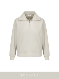 Airy Fit 裏起毛襟付きジップアップ - andar JAPAN