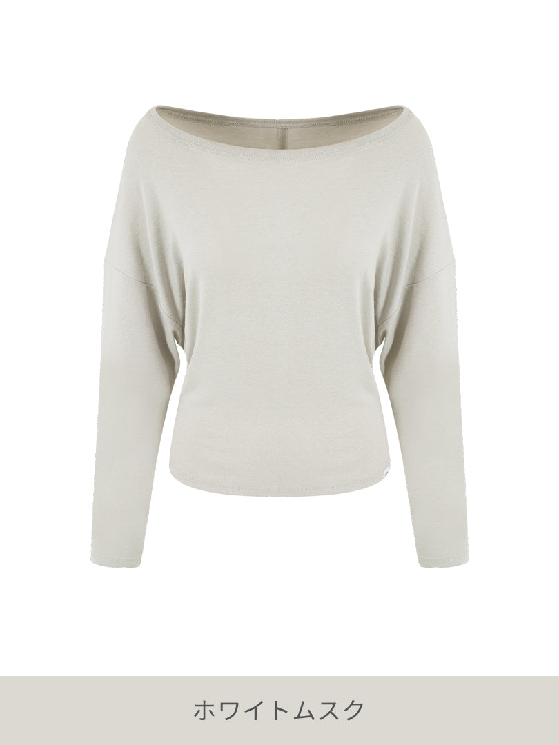 [SET] 上品なオフィスコーデセット(ロングスリーブ+Airywin ワイド レギンス) - andar JAPAN