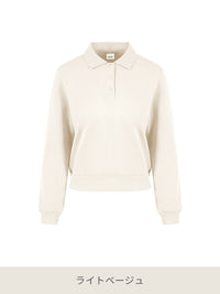 Mildmooth ポロスウェット