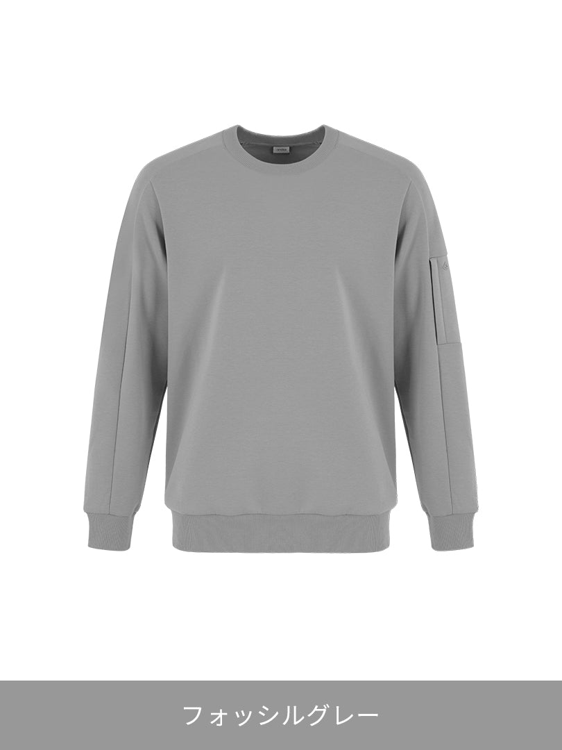 Mildmooth メンズ リラックスフィット トレーナー - andar JAPAN