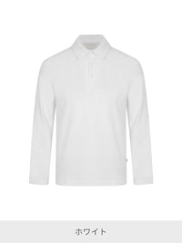 NEW Airy Fit メンズ ライト裏起毛 ポロシャツ (長袖)