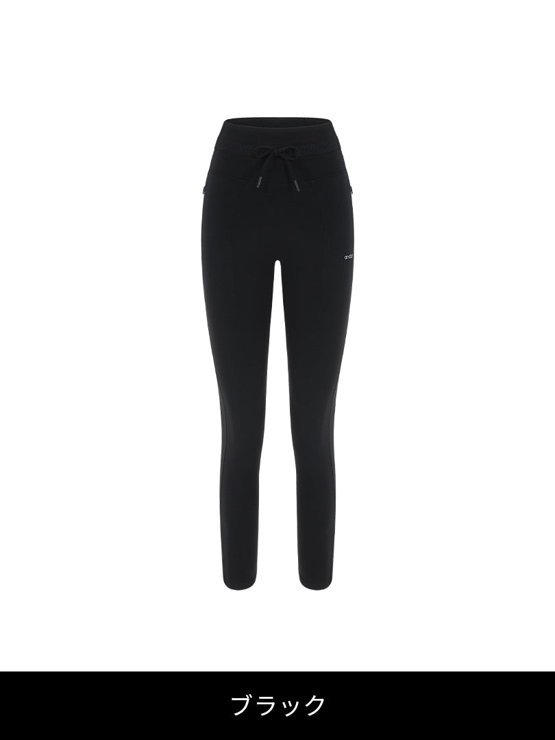 Relair 裏起毛 ストリングポケットレギンス（9分丈）