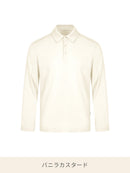 NEW Airy Fit メンズ ライト裏起毛 スマートカラートップ (長袖) - andar JAPAN