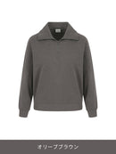 Airy Fit 裏起毛襟付きジップアップ - andar JAPAN