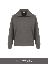 Airy Fit 裏起毛襟付きジップアップ - andar JAPAN