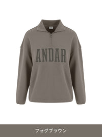 [SET] Mildmooth フリース セットアップ（カラージップアップ＋ワイドパンツ）＋シームレスショーツプレゼント - andar JAPAN