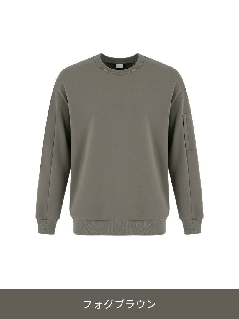 [SET] Mildmooth メンズ セットアップ (ワイドパンツ＋トレーナー) - andar JAPAN