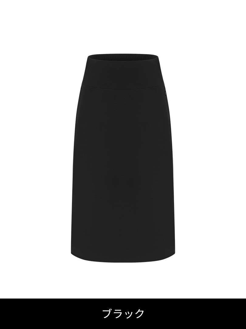 Airywin 裏起毛 リラックスフィット ミディスカート - andar JAPAN