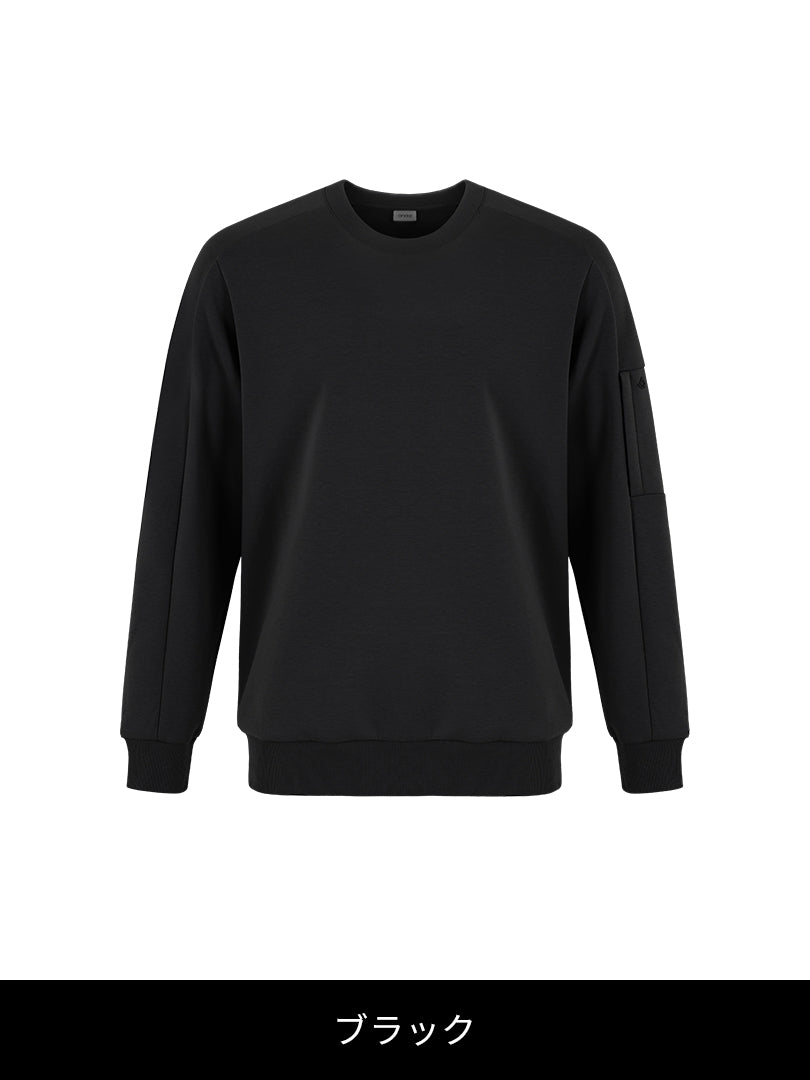 [SET] Mildmooth メンズ セットアップ (ワイドパンツ＋トレーナー) - andar JAPAN