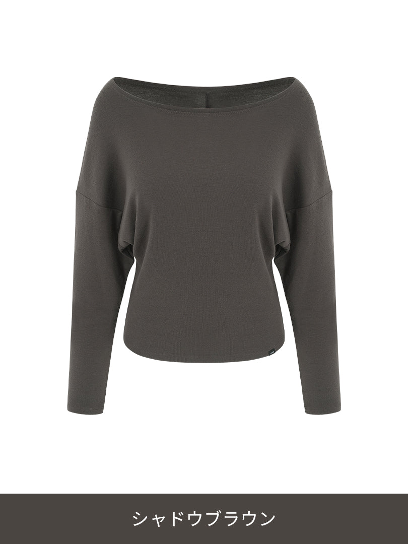 [SET] 上品なオフィスコーデセット(ロングスリーブ+Airywin ワイド レギンス) - andar JAPAN