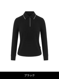 Active Warm プラス ポイント ポロ ロングスリーブ