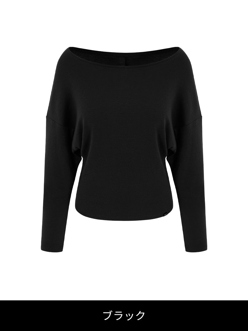 [SET] 上品なオフィスコーデセット(ロングスリーブ+Airywin ワイド レギンス) - andar JAPAN