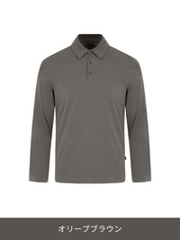 [2SET] NEW Airy Fit メンズ ライト裏起毛 スマートカラートップ (長袖)＋クラシックソックス贈呈