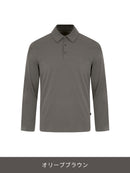 NEW Airy Fit メンズ ライト裏起毛 スマートカラートップ (長袖) - andar JAPAN