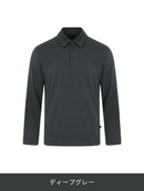 NEW Airy Fit メンズ ライト裏起毛 スマートカラートップ (長袖) - andar JAPAN