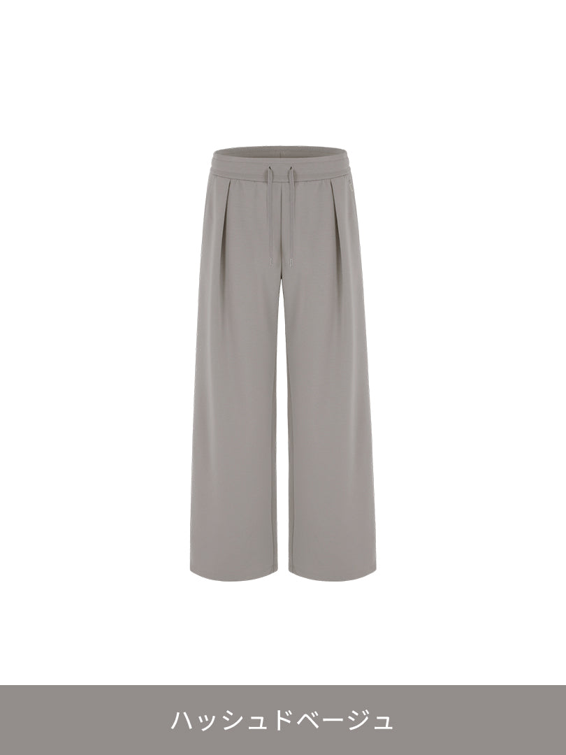 [SET] Mildmooth セットアップ  (ポロスウェット+ワイドパンツ)+シームレスショーツ贈呈