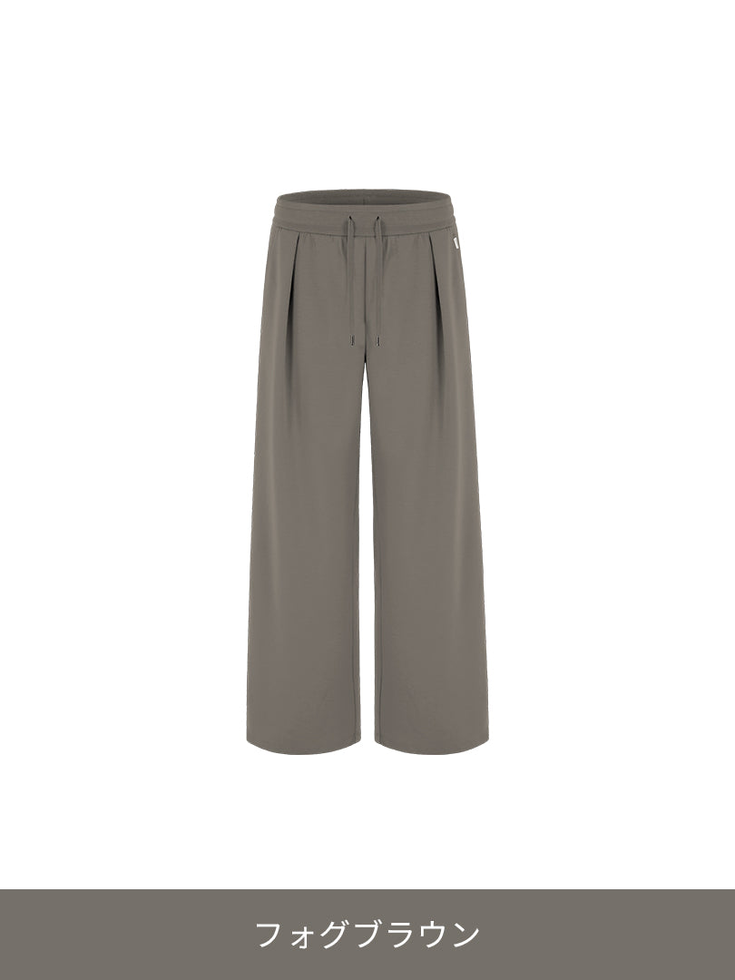 [SET] Mildmooth セットアップ  (ポロスウェット+ワイドパンツ)+シームレスショーツ贈呈