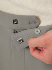 [SET] メンズ 起毛 スラックス 2種セット (Urbanactive ライト起毛スラックス+Airsolid ライト裏起毛 スラックス)