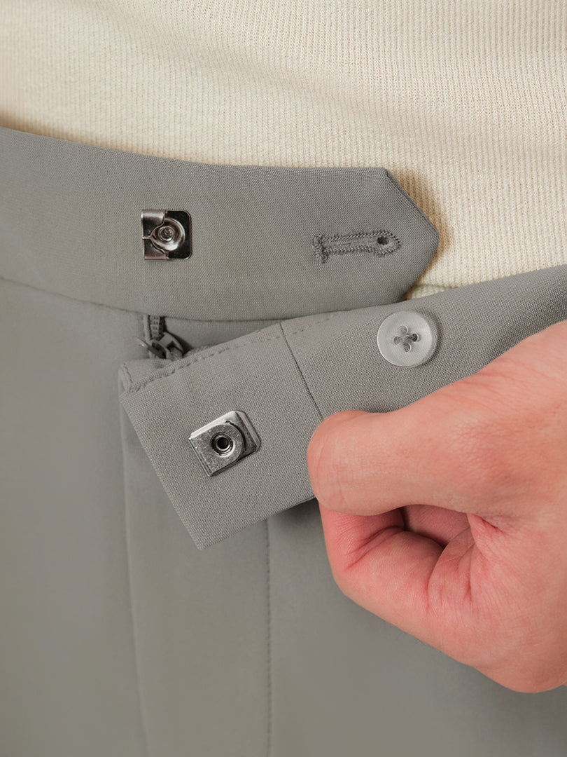 [SET] メンズ 起毛 スラックス 2種セット (Urbanactive ライト起毛スラックス+Airsolid ライト裏起毛 スラックス)