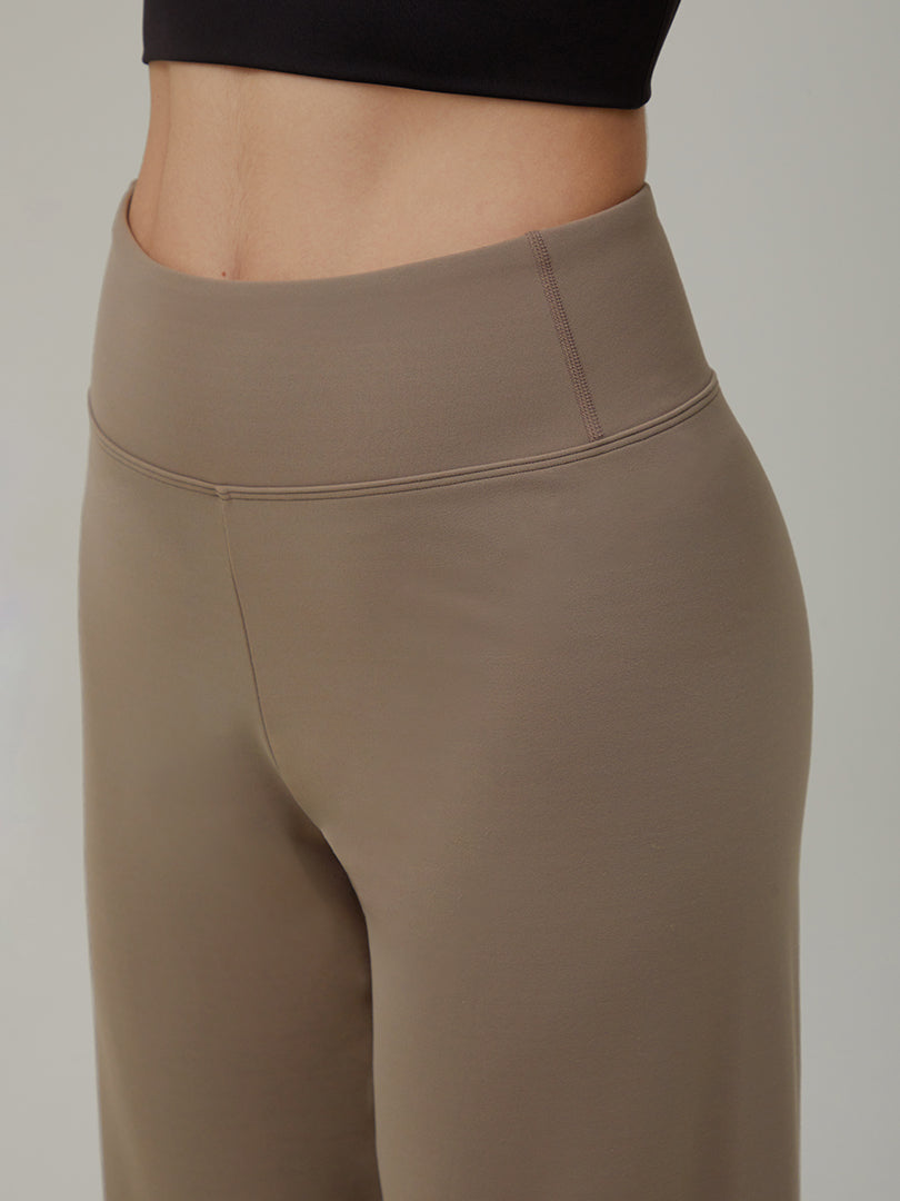 [1+1] Airywin セミ裏起毛ワイドレギンス - andar JAPAN