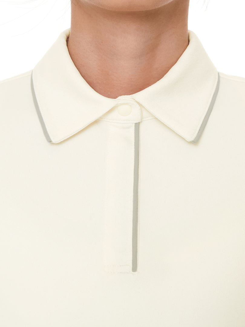 Active Warm プラス ポイント ポロ ロングスリーブ