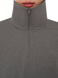 Airy Fit 裏起毛襟付きジップアップ - andar JAPAN