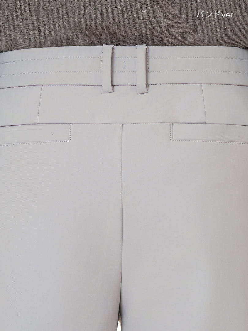 [SET] メンズ 起毛 スラックス 2種セット (Urbanactive ライト起毛スラックス+Airsolid ライト裏起毛 スラックス)