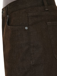 Airdenim メンズ スリムテーパードパンツ