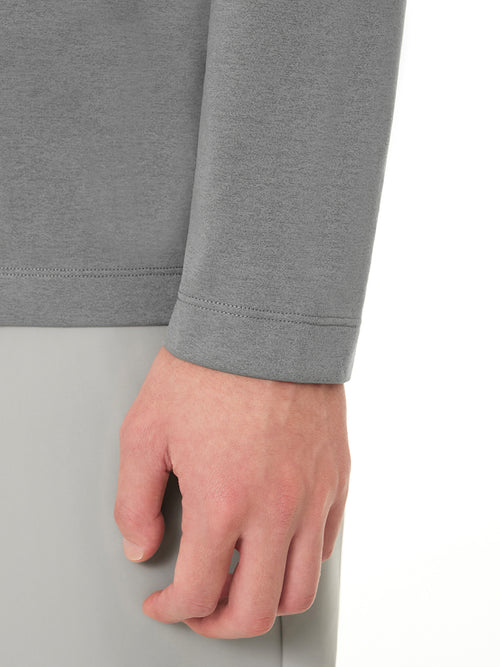 NEW Airy Fit メンズ ライト裏起毛 スマートカラートップ (長袖) - andar JAPAN