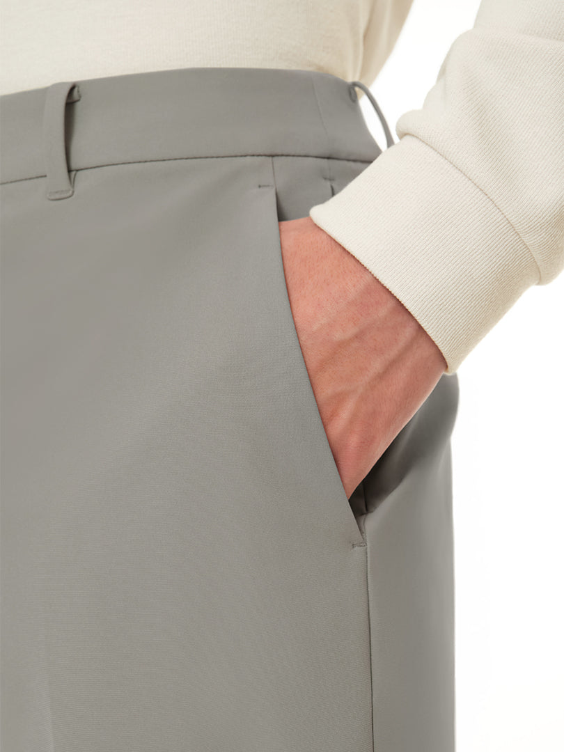 Urbanactive メンズ ライト裏起毛 スラックス - andar JAPAN