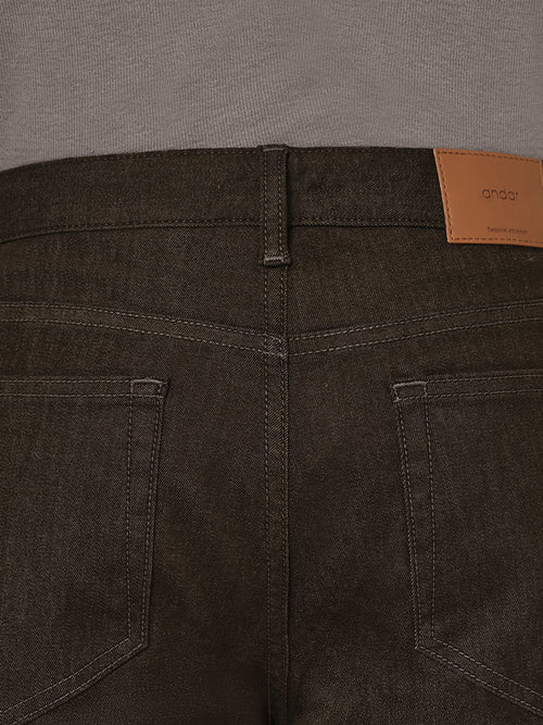 Airdenim メンズ スリムテーパードパンツ - andar JAPAN