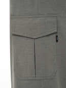 Airy Fit 裏起毛 セミワイド カーゴパンツ - andar JAPAN