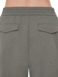 Airy Fit 裏起毛 セミワイド カーゴパンツ - andar JAPAN