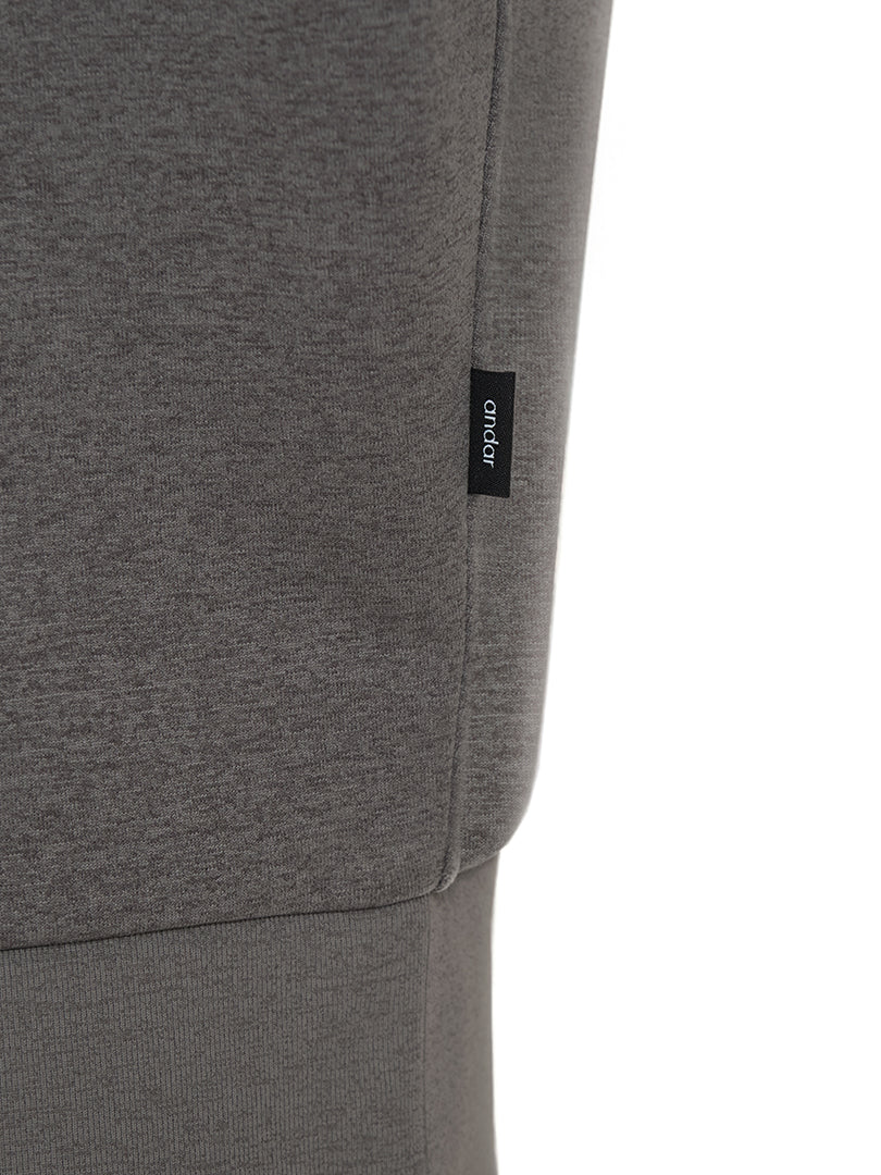 Airy Fit 裏起毛襟付きジップアップ - andar JAPAN