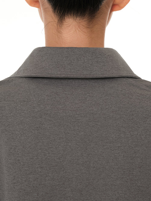 Airy Fit 裏起毛襟付きジップアップ - andar JAPAN