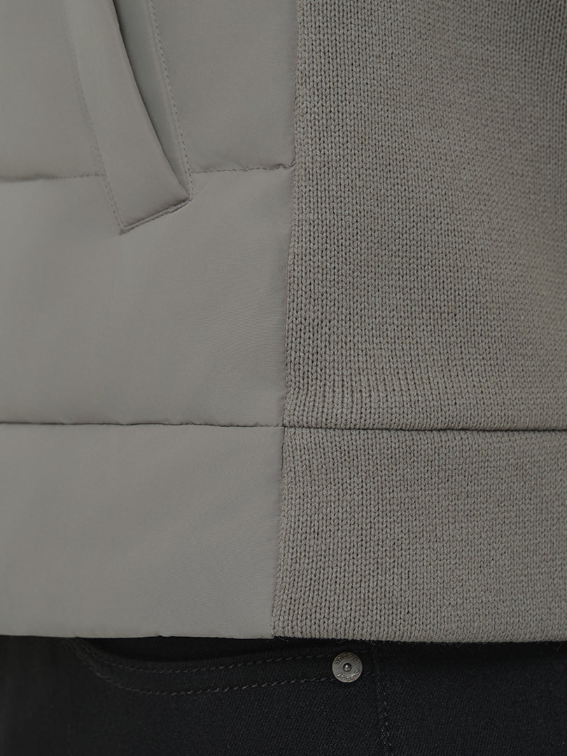 メンズ ニットハイブリッド ダックダウンジャケット＋クラシックソックス贈呈 - andar JAPAN