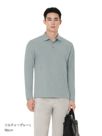 [SET] メンズビジカジセットアップ 長袖 (Urbanactive スラックス＋Airy Fit ポロシャツ)＋クラシックソックス贈呈 - andar JAPAN