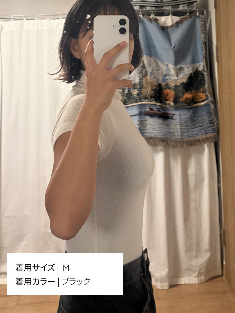 [4SET] andar オールデイフィット ピーチ起毛キャミソール (パッド一体型)