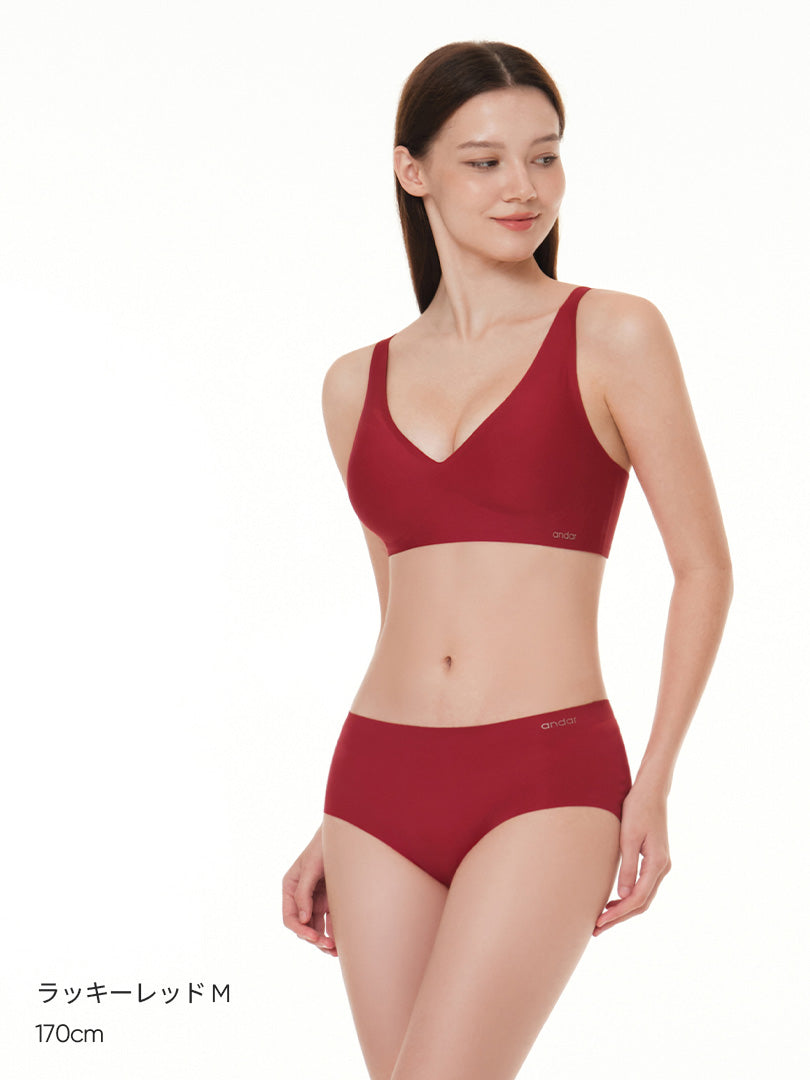 andar オールデイフィット ブラ (パッド一体型 / 2タイプ選択可)