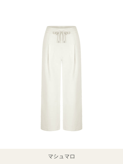 Mildmooth フリース ワイドパンツ - andar JAPAN