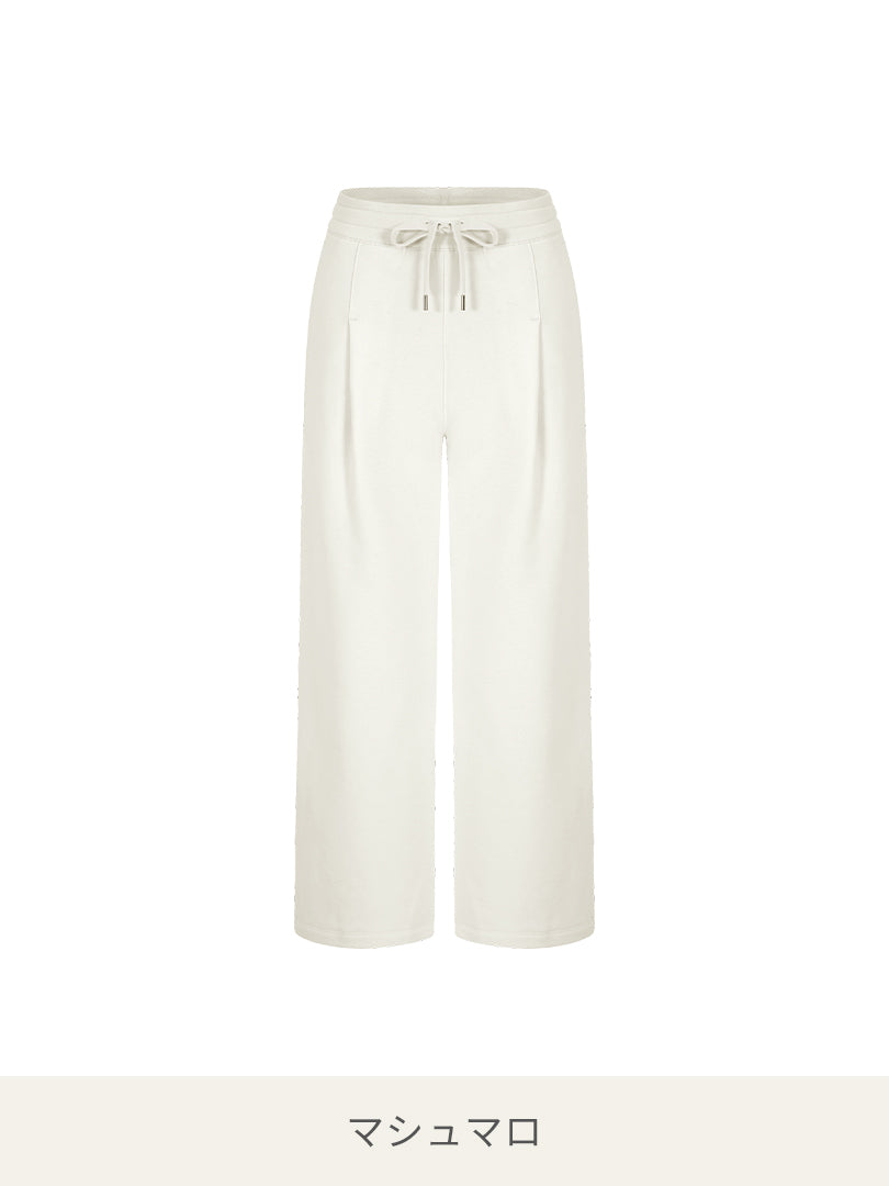 Mildmooth フリース ワイドパンツ - andar JAPAN