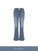 Airdenim 微起毛 ブーツカットジーンズ - andar JAPAN