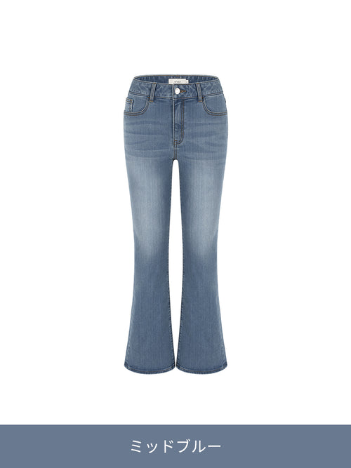 Airdenim 微起毛 ブーツカットジーンズ - andar JAPAN