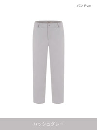 Airsolid メンズ ライト裏起毛 スラックス (バンドver / ゴルフver)