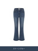Airdenim 微起毛 ブーツカットジーンズ - andar JAPAN