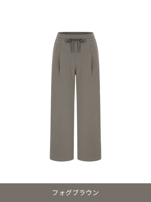 Mildmooth フリース ワイドパンツ - andar JAPAN